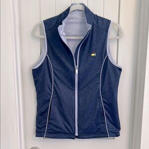 Women’s Magnolia Lane Tech Master’s Reversible Vest Size Medium Navy Lavender